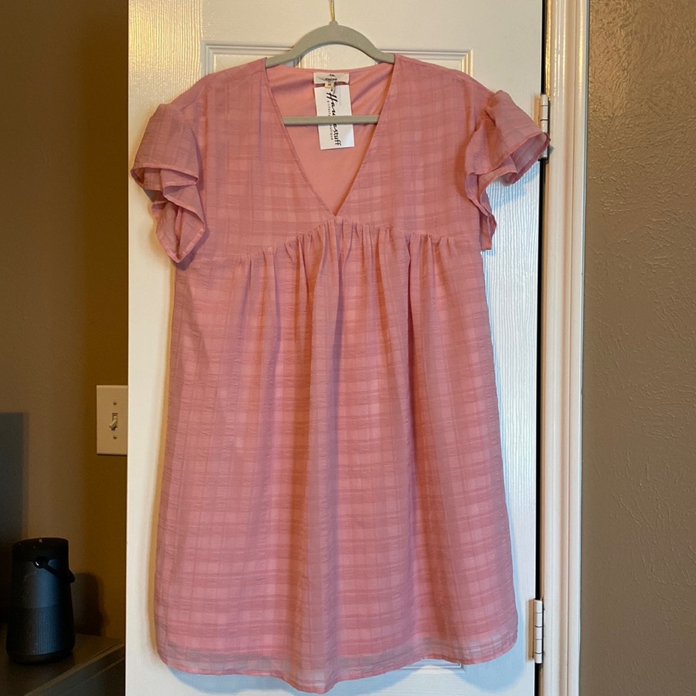 Pink dress